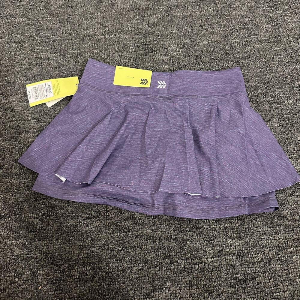 All In Motion Skort Girl’s Size XS 4/5 Purple Active Wear New